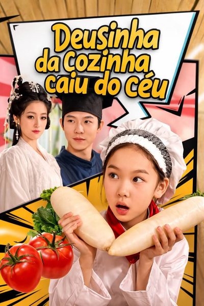 Capa da minisserie Deusinha da Cozinha Caiu do Céu