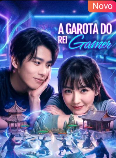 Capa da minisserie A Garota do Rei Gamer