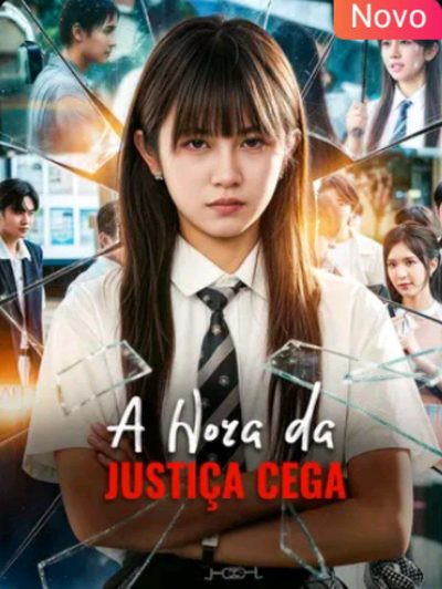 Capa da minisserie A Hora da Justiça Cega
