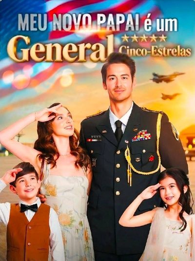 Capa da minisserie Meu Novo Papai É Um General Cinco Estrelas