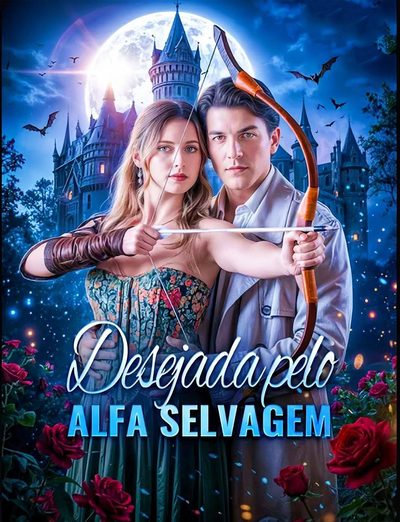 Capa da minisserie Desejada Pelo Alfa Selvagem
