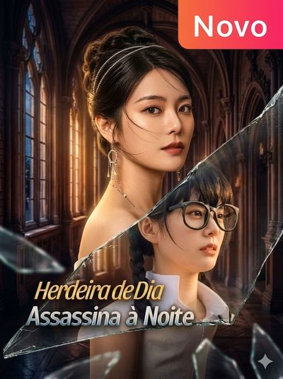 Capa da minisserie Herdeira de Dia Assassina à Noite