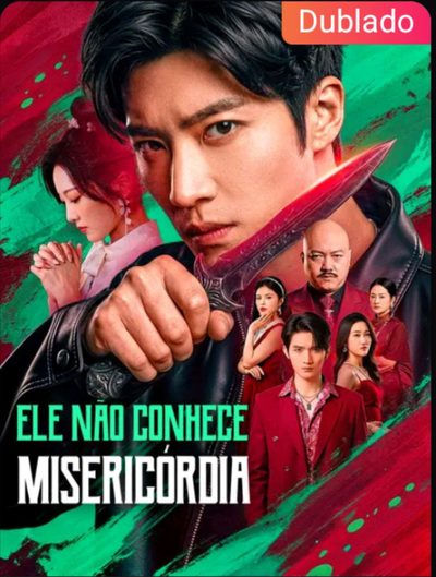 Capa da minisserie Ele Não Conhece Misericórdia
