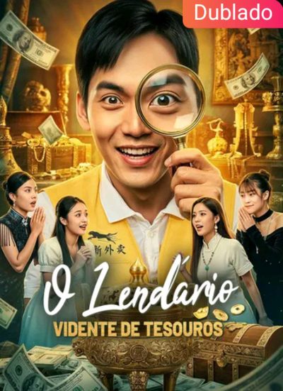 Capa da minisserie O Lendário Vidente de Tesouros