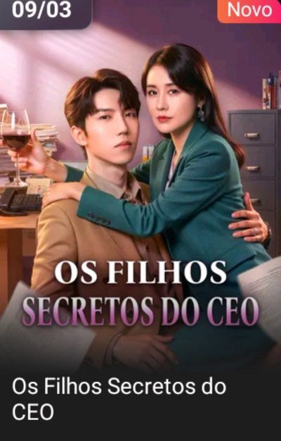 Capa da minisserie Os Filhos Secretos do Ceo