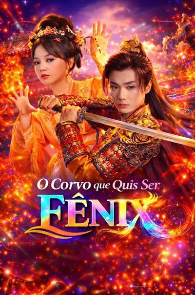 Capa da minisserie O Corvo que Quis Ser Fênix