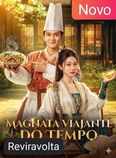 Capa da minisserie Magnata Viajante do Tempo