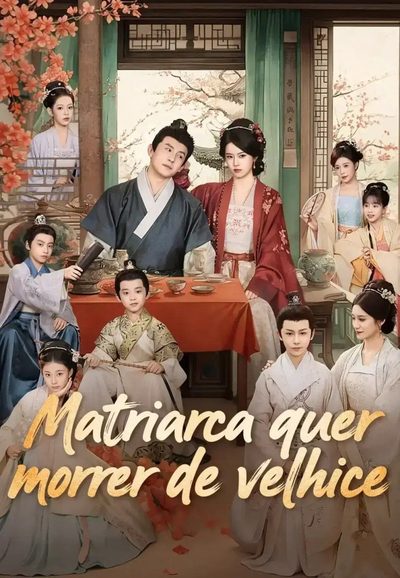 Capa da minisserie Matriarca Quer Morrer de Velhice