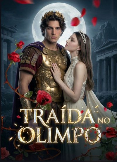 Capa da minisserie Traída no Olimpo