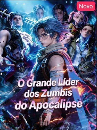 Capa da minisserie O Grande Líder dos Zumbis do Apocalipse