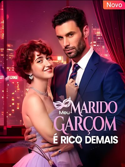 Capa da minisserie Meu Marido Garçom É Rico Demais