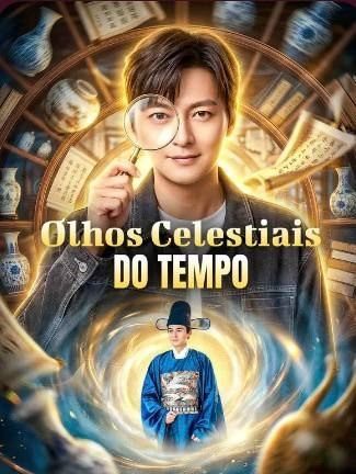 Capa da minisserie Olhos Celestiais do Tempo