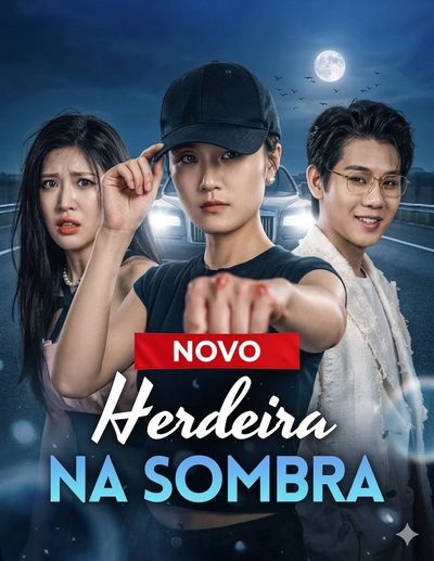 Capa da minisserie Herdeira na Sombra
