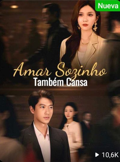 Capa da minisserie Amar Sozinho Também Cansa