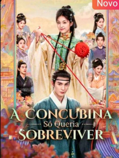 Capa da minisserie A Concubina Só Queria Sobreviver