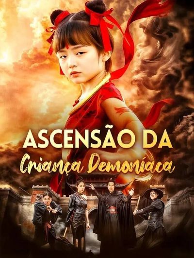 Capa da minisserie Ascensão da Criança Demoníaca