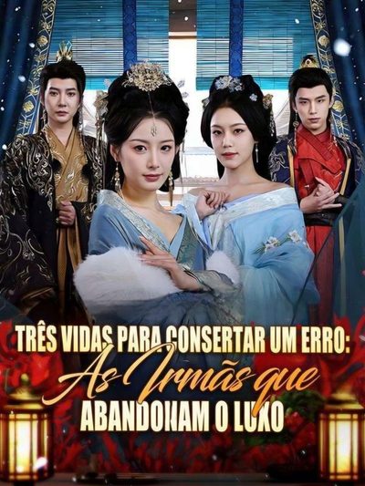 Capa da minisserie Três Vidas para Consertar Um Erro: as Irmãs Abandonam o Luxo
