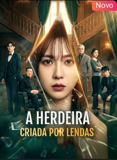 Capa da minisserie A Herdeira Criada por Lendas