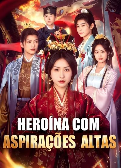 Capa da minisserie Heroína com Aspirações Altas