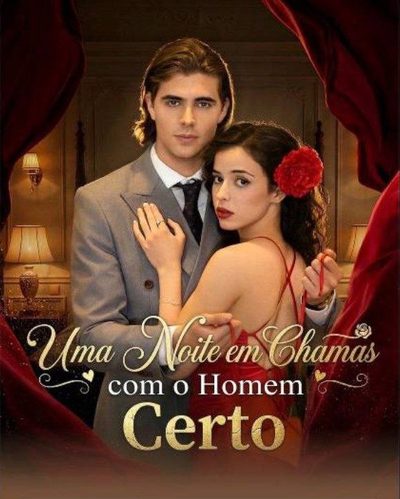 Capa da minisserie Uma Noite em Chamas com o