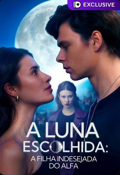 Capa da minisserie A Luna Escolhida: a Filha Indesejada do Alfa