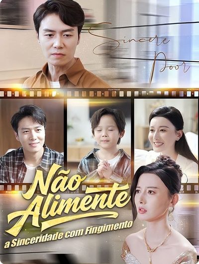 Capa da minisserie Não Alimente a Sinceridade com Fingimento