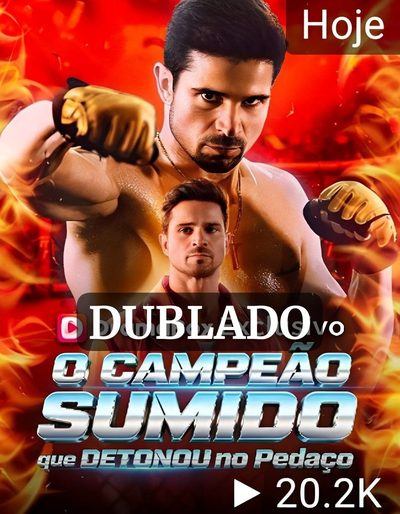 Capa da minisserie O Campeão Sumido que Detonou no Pedaço