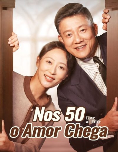 Capa da minisserie Nos 50 o Amor Chega