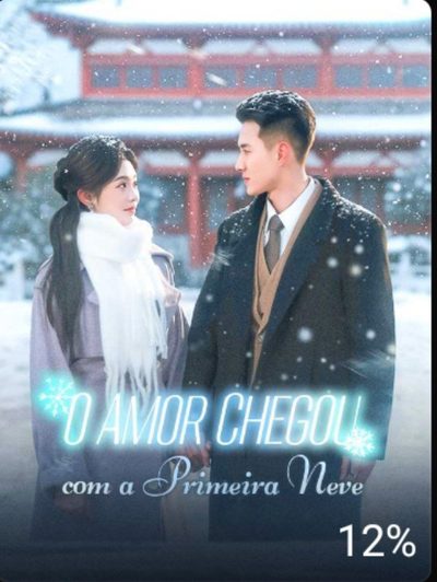 Capa da minisserie O Amor Chegou com a