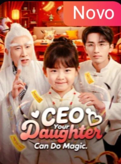 Capa da minisserie A Filha Mágica do Ceo