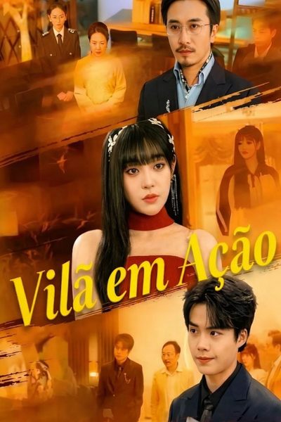 Capa da minisserie Vilã em Ação