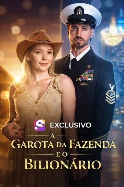 Capa da minisserie A Garota da Fazenda e o Bilionário