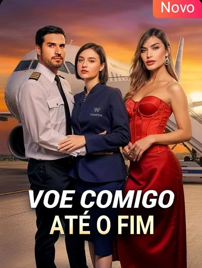 Capa da minisserie Voe Comigo Até o Fim