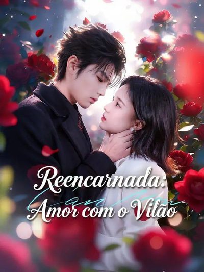 Capa da minisserie Reencarnada Amor com o Vilão