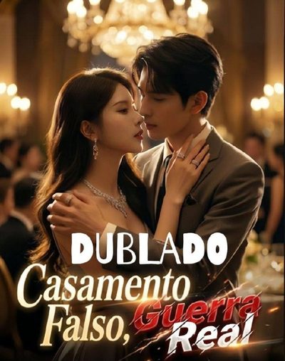 Capa da minisserie Casamento Falso, Guerra Real
