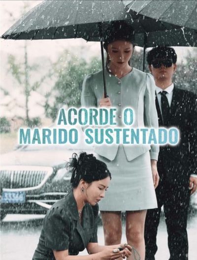 Capa da minisserie Acordei o Marido Sustentado
