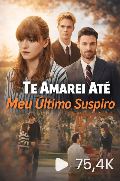 Capa da minisserie Te Amarei Até Meu Último Suspiro