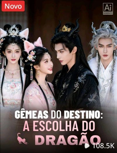 Capa da minisserie Gêmeas do Destino: a Escolha