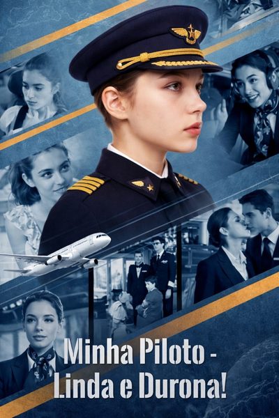 Capa da minisserie Minha Piloto - Linda e Durona!
