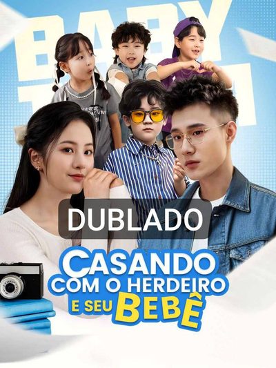 Capa da minisserie Casando com o Herdeiro e Seu Bebê