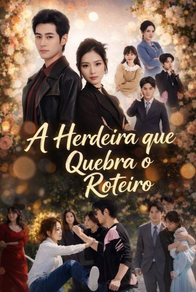 Capa da minisserie A Herdeira que Quebra o Roteiro