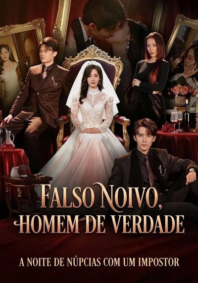 Capa da minisserie Falso Noivo,homem de Verdade a Noite de Núpcias com Um Impostor