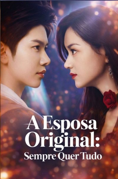 Capa da minisserie A Esposa Original: Sempre Quer Tudo