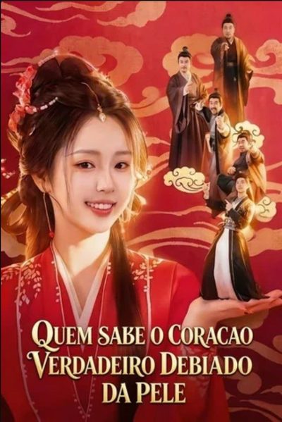 Capa da minisserie Quem Sabe o Coração Verdadeiro Debiado da Pele