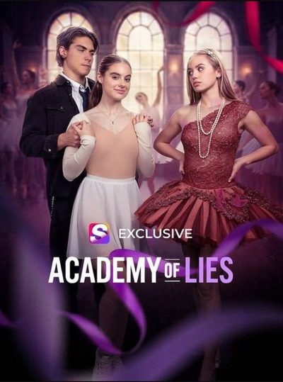 Capa da minisserie Academia de Mentiras