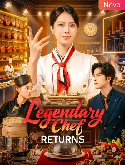 Capa da minisserie Chef Lendária Está de Volta