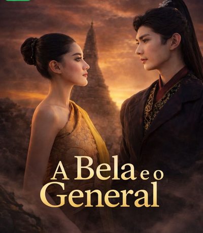 Capa da minisserie A Bela e o General.