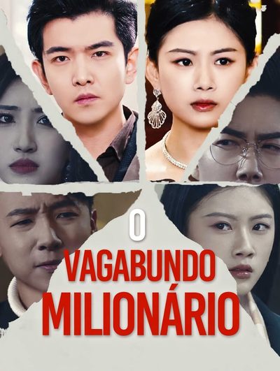 Capa da minisserie O Vagabundo Milionário