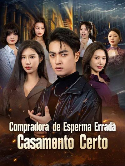Capa da minisserie Compradora de Esperma Errada Casamento Certo