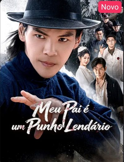 Capa da minisserie Meu Pai É Um Punho Lendário
